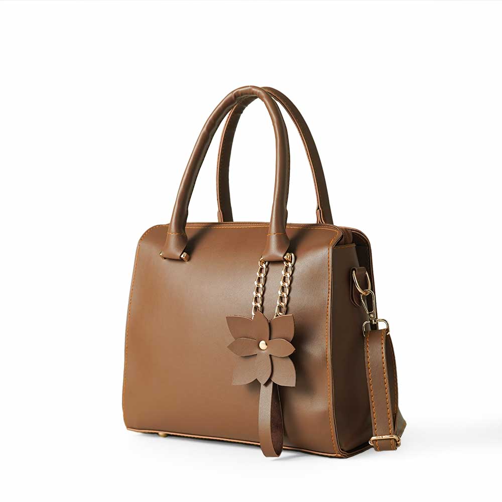 Floweret Bag Set of 3 Brown