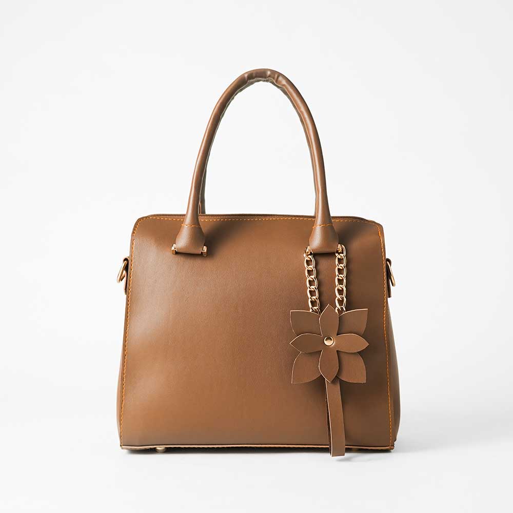 Floweret Bag Set of 3 Brown