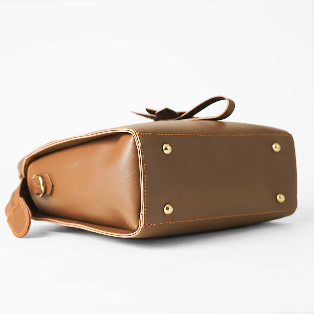 Floweret Bag Set of 3 Brown